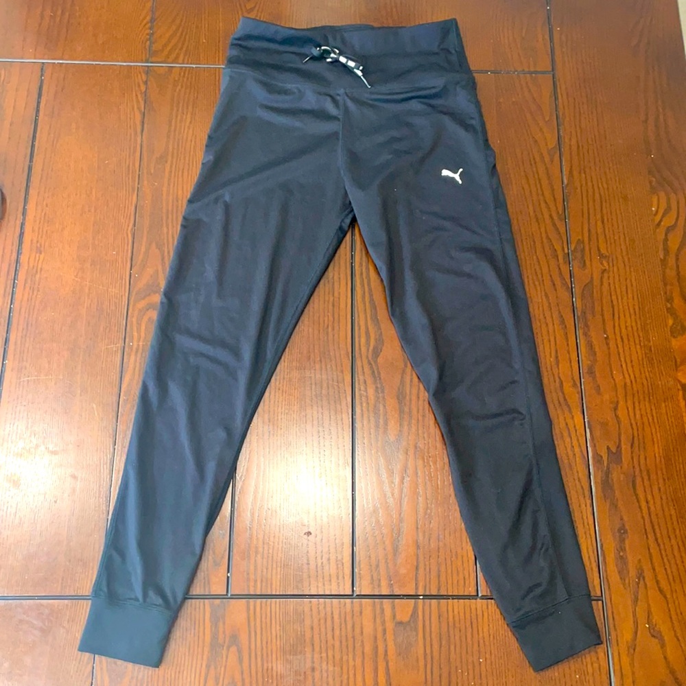 Black Puma Joggers